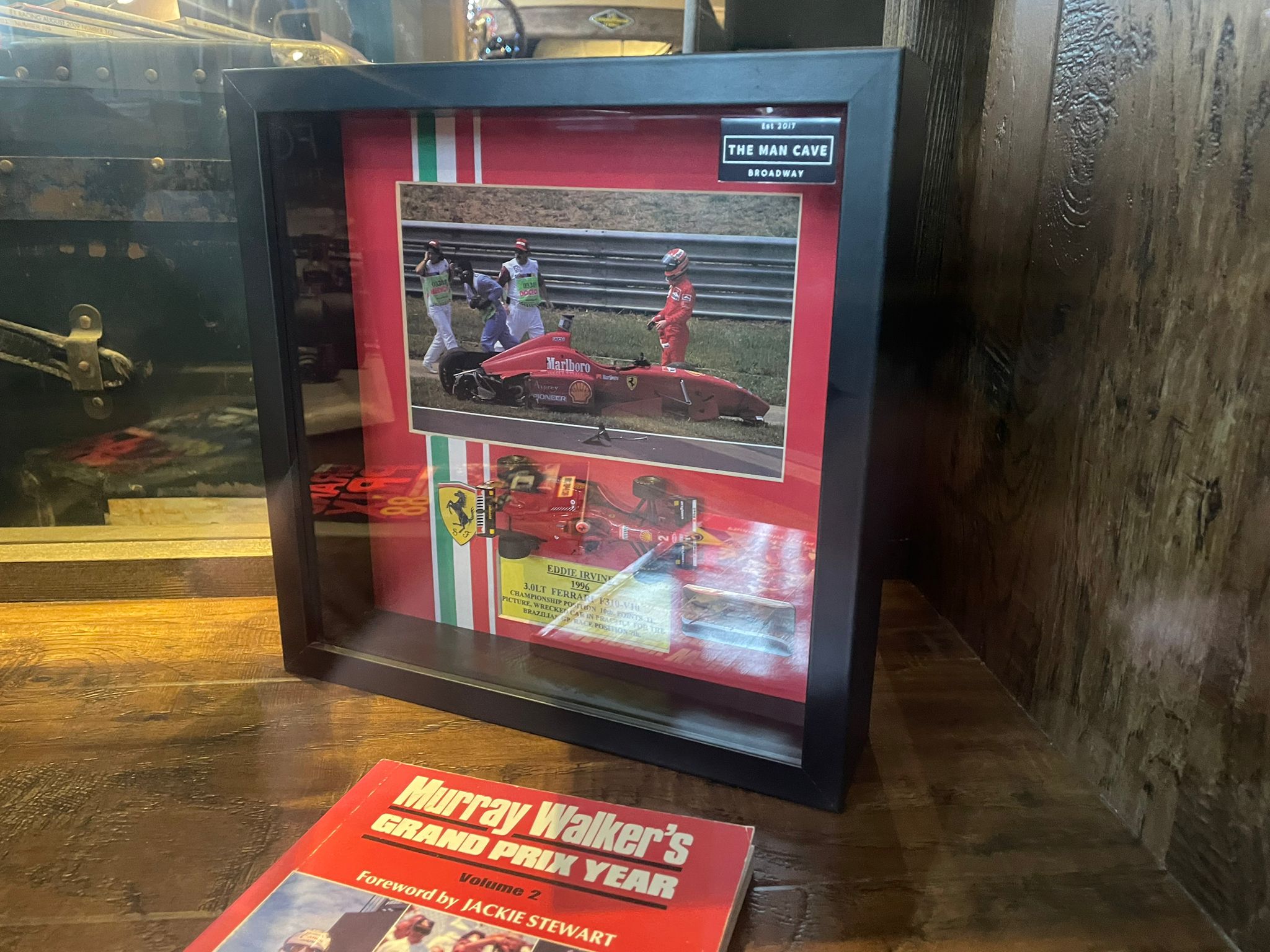Formula 1 Autographed Rare Car Framed Collection - The Man Cave Broadway