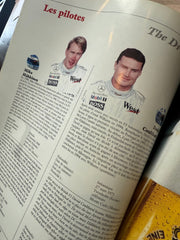 Framed David Coulthard Signed 1999 Belgian Grand Prix Programme - The Man Cave Broadway