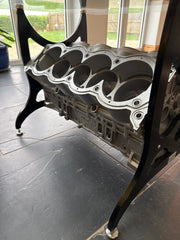 Genuine Cosworth V8 Indycar Engine Block Table / TOP GEAR / ENGINE TABLE - The Man Cave Broadway