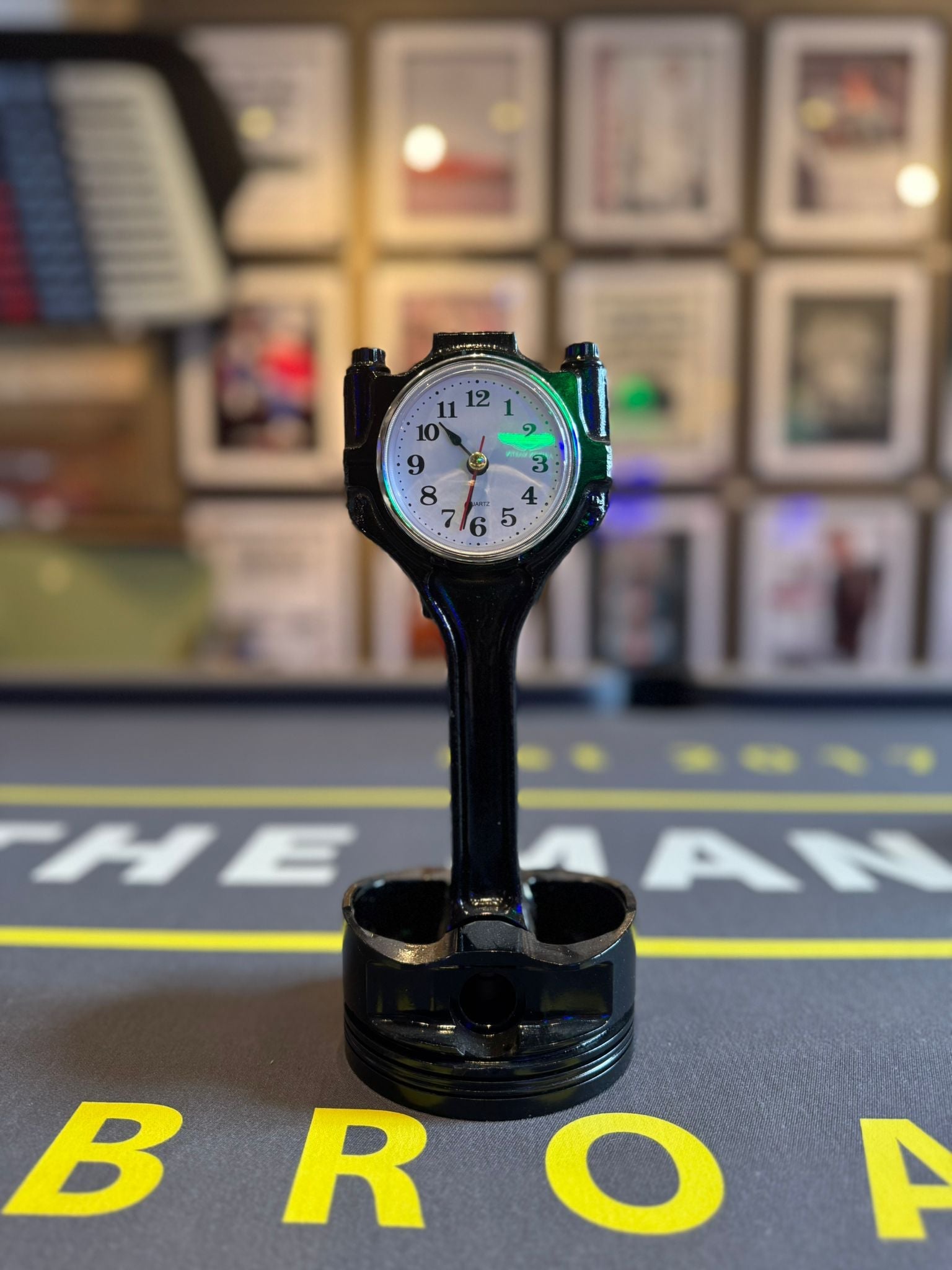Genuine Litchfield Nissan GT-R Piston Clocks / DESK CLOCK - The Man Cave Broadway