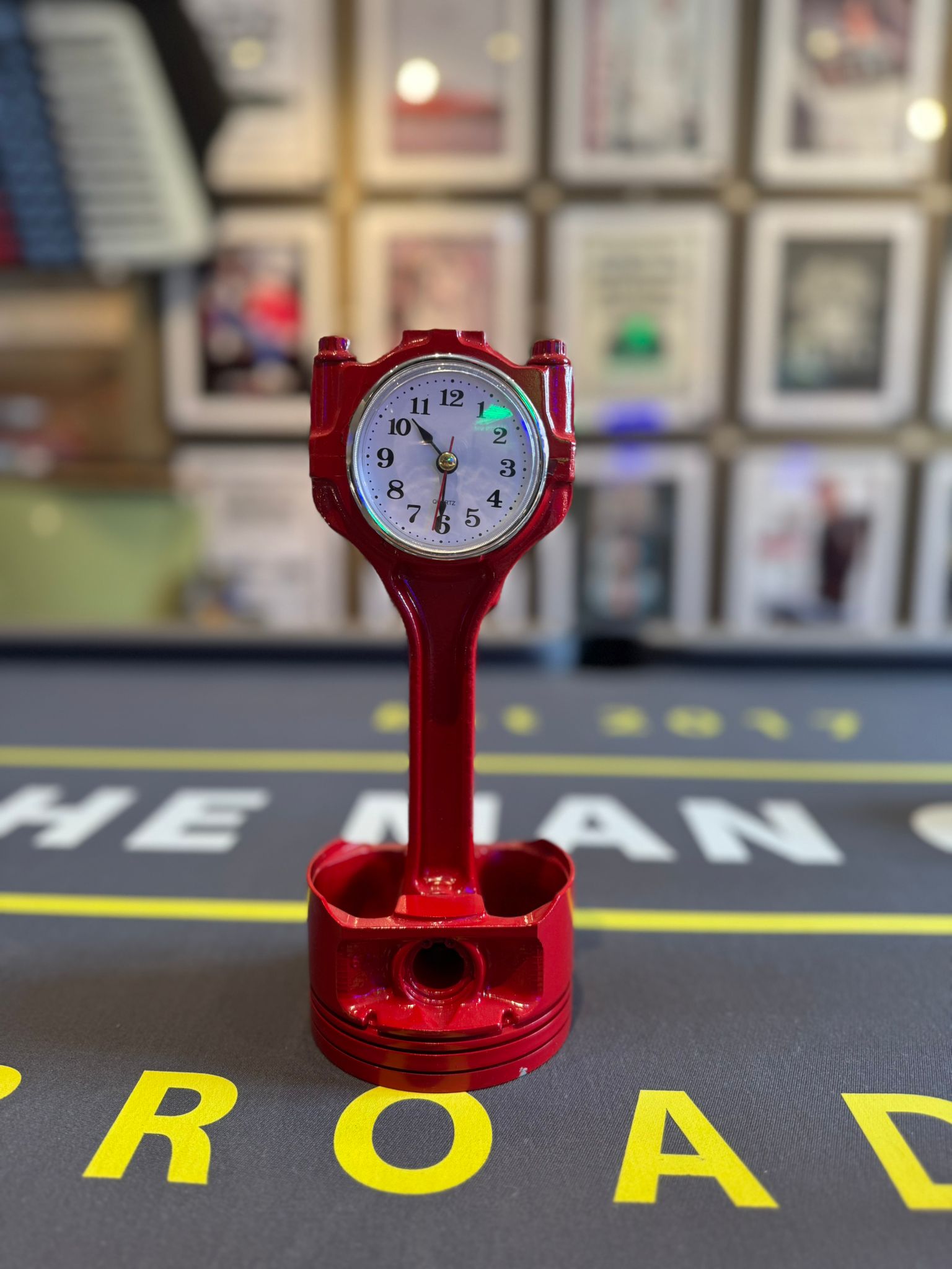 Genuine Litchfield Nissan GT-R Piston Clocks / DESK CLOCK - The Man Cave Broadway