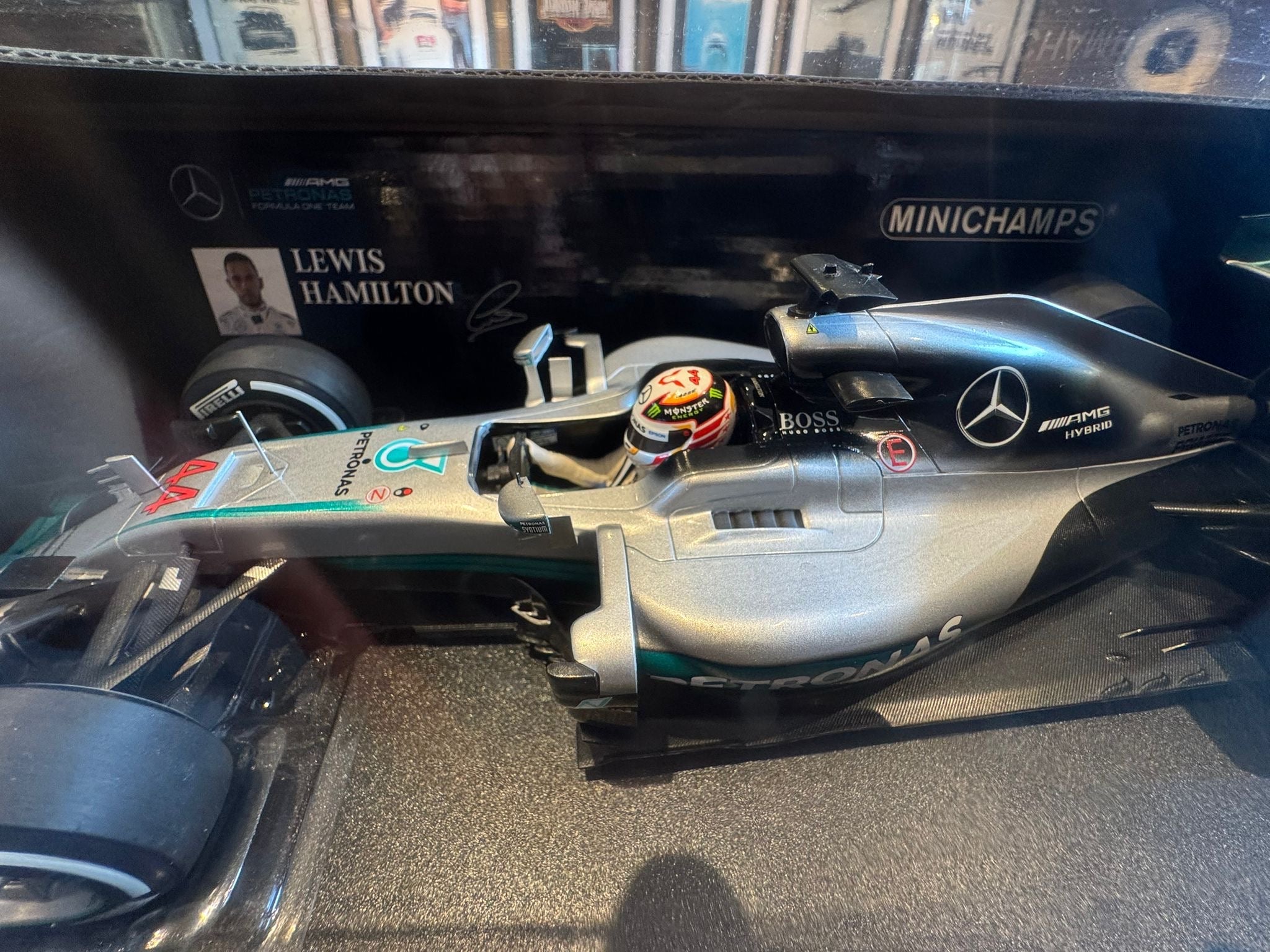 Genuine Mercedes F1 Minichamps 1:18 Scale Model Cars - The Man Cave Broadway