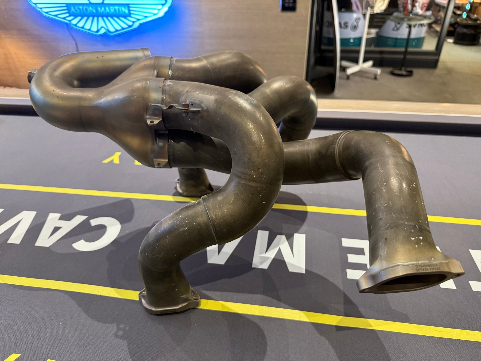 Genuine Williams F1 Titanium Exhaust Section - The Man Cave Broadway