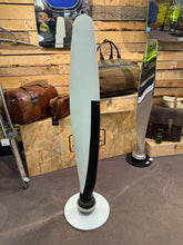 Hartzell Propeller Display Piece - White with Bespoke Base AirCraft / Airplane - The Man Cave Broadway