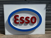 HUGE Original Esso Petrol Forecourt 3D Sign - The Man Cave Broadway