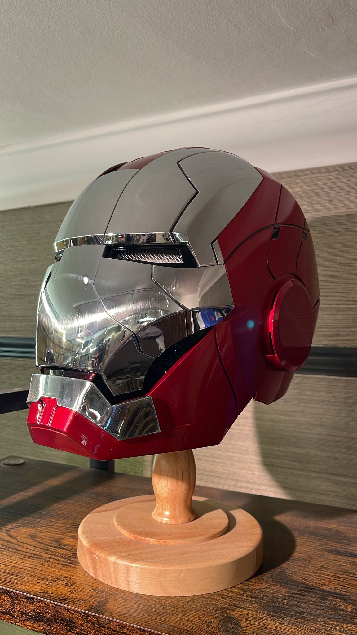 IRON MAN HELMET WEARABLE COSPLAY - Voice Activated - The Man Cave Broadway