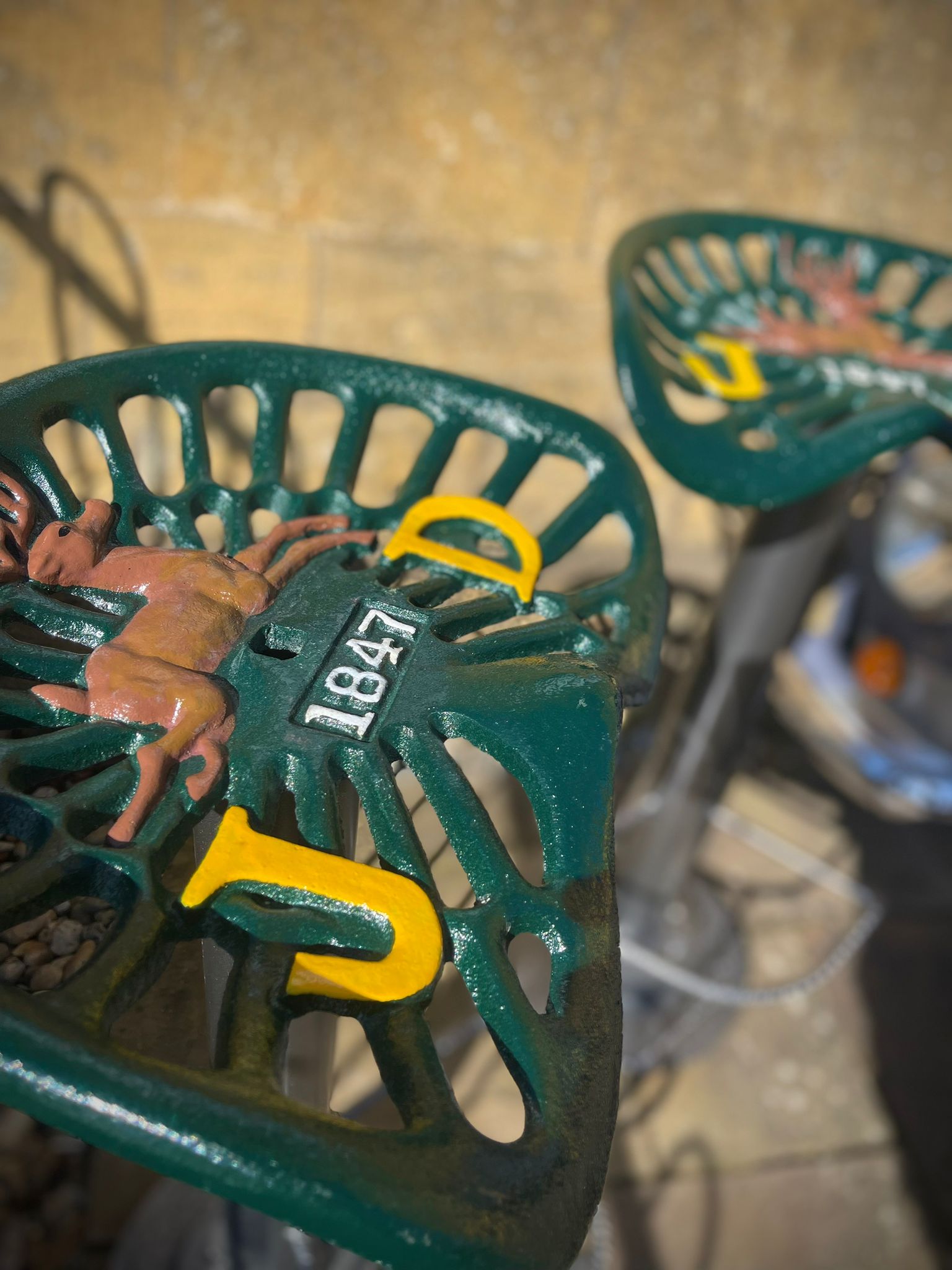 John Deere Tractor Seat Stool - The Man Cave Broadway