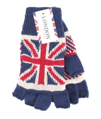 UNION JACK WARM KNITED GLOVES