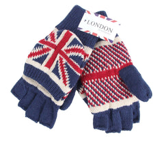 UNION JACK WARM KNITED GLOVES
