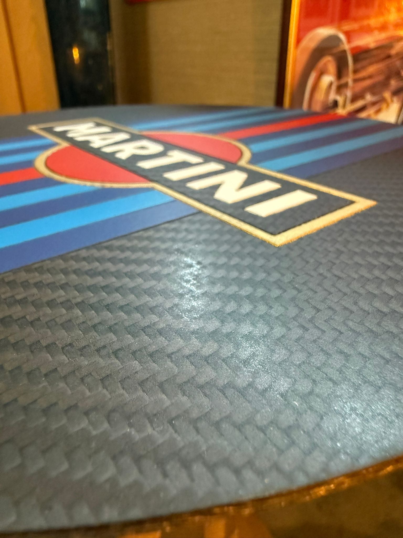 Litchfield GTR Stunning Crankshaft Table & Bespoke Carbon Top - The Man Cave Broadway