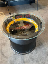 Lotus 99T F1 Racing Wheel Table - Ayrton Senna/Satoru Nakajima - The Man Cave Broadway