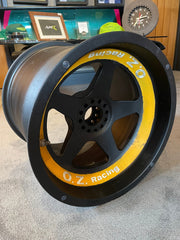 Lotus 99T F1 Racing Wheel Table - Ayrton Senna/Satoru Nakajima - The Man Cave Broadway