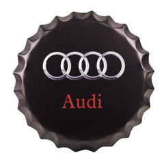 MAN CAVE CAR TIN BAR CAR BOTTLE TOPS - The Man Cave Broadway