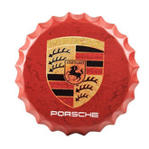 MAN CAVE CAR TIN BAR CAR BOTTLE TOPS - The Man Cave Broadway