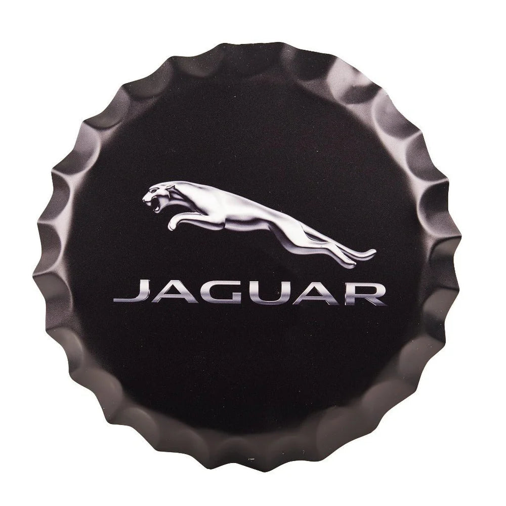 MAN CAVE CAR TIN BAR CAR BOTTLE TOPS - The Man Cave Broadway