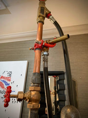 Original Gilbert and Barker Gas / Petrol Pump - The Man Cave Broadway