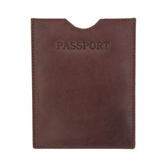LEATHER PASSPORT HOLDER