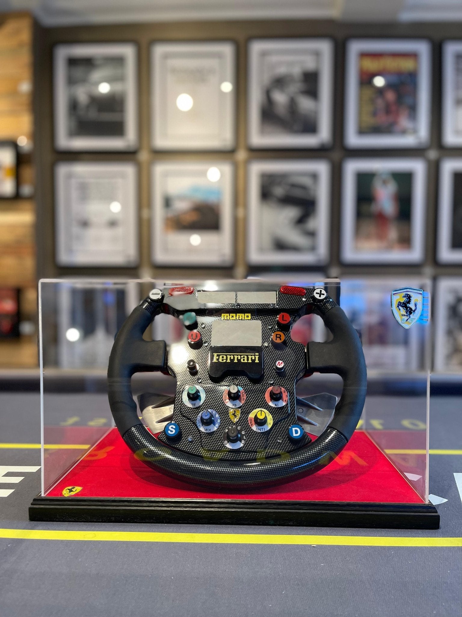 £POA - 1999 Ferrari F1 Steering Wheel - Full Size Tribute - The Man Cave Broadway