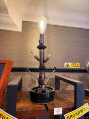 QUIRKY CAR PARTS LAMP / car art / LIGHT - The Man Cave Broadway