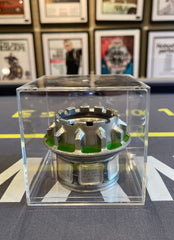 Race Used F1 Wheel Nut in Display Case - The Man Cave Broadway