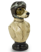 RACING DRIVER DOG BUST - The Man Cave Broadway