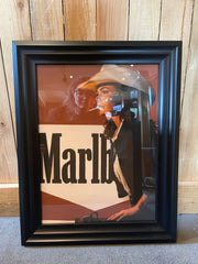 Retro Advertising Framed Art - The Man Cave Broadway