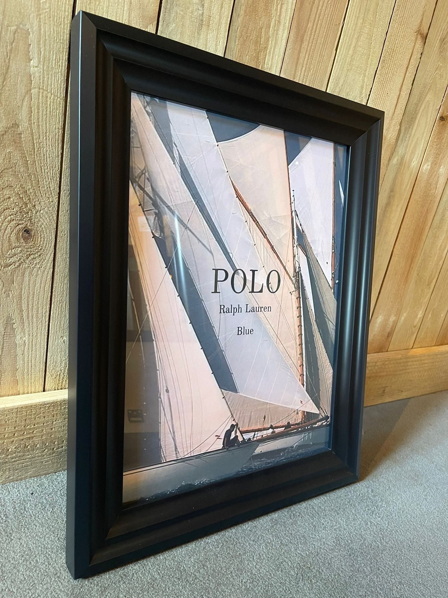 Retro Advertising Framed Art - The Man Cave Broadway