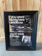 Retro Advertising Framed Art - The Man Cave Broadway
