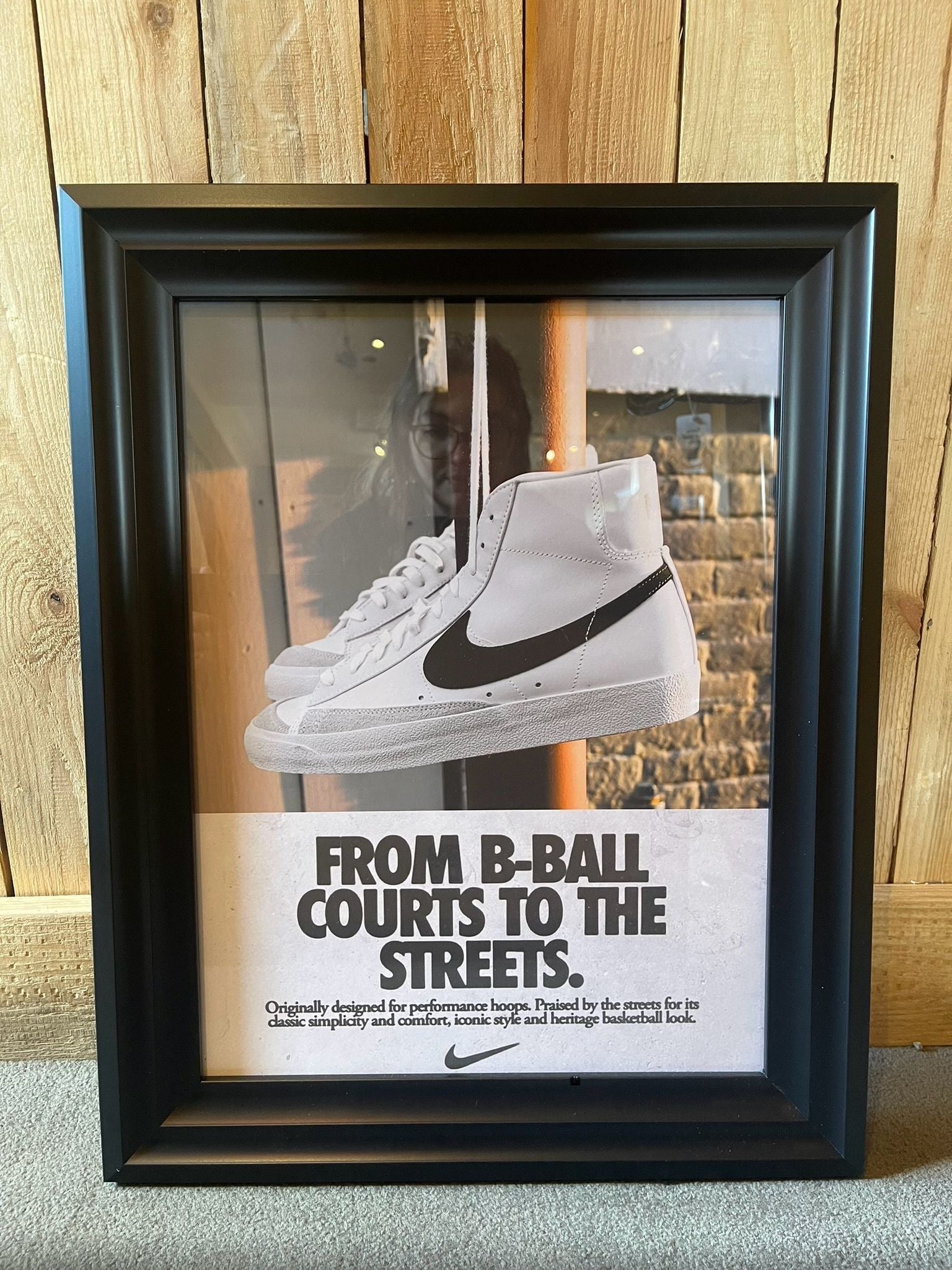 Retro Advertising Framed Art - The Man Cave Broadway