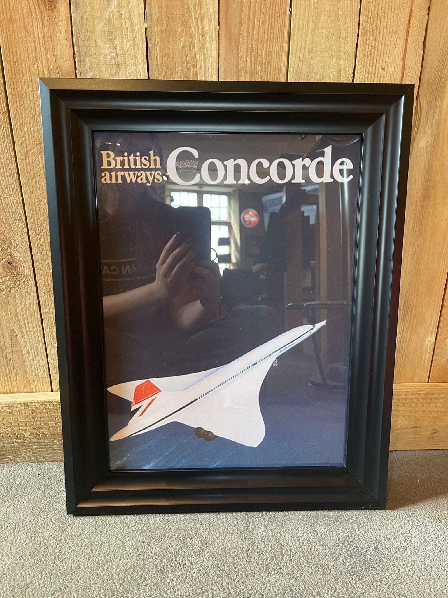 Retro Advertising Framed Art - The Man Cave Broadway