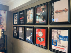 Retro Advertising Framed Art - The Man Cave Broadway