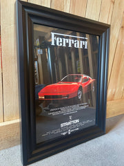 Retro Advertising Framed Art - The Man Cave Broadway