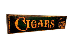 RETRO WOODEN BAR MAN CAVE SIGNS / ZOLTAR / AMUSEMENTS ETC - The Man Cave Broadway