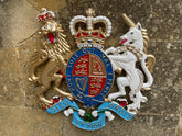 Royal Coat of Arms - Dieu et mon droit - The Man Cave Broadway