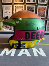 Sir Jackie Stewart Signed - Steve Deeks Helmet - The Man Cave Broadway