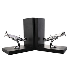 SPITFIRE AIRCRAFT PLANE BOOK ENDS - The Man Cave Broadway