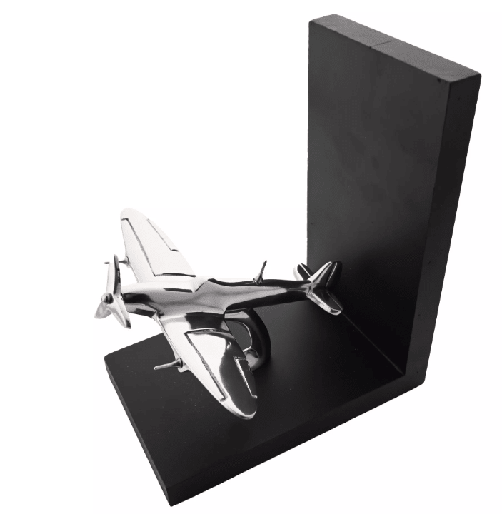SPITFIRE AIRCRAFT PLANE BOOK ENDS - The Man Cave Broadway
