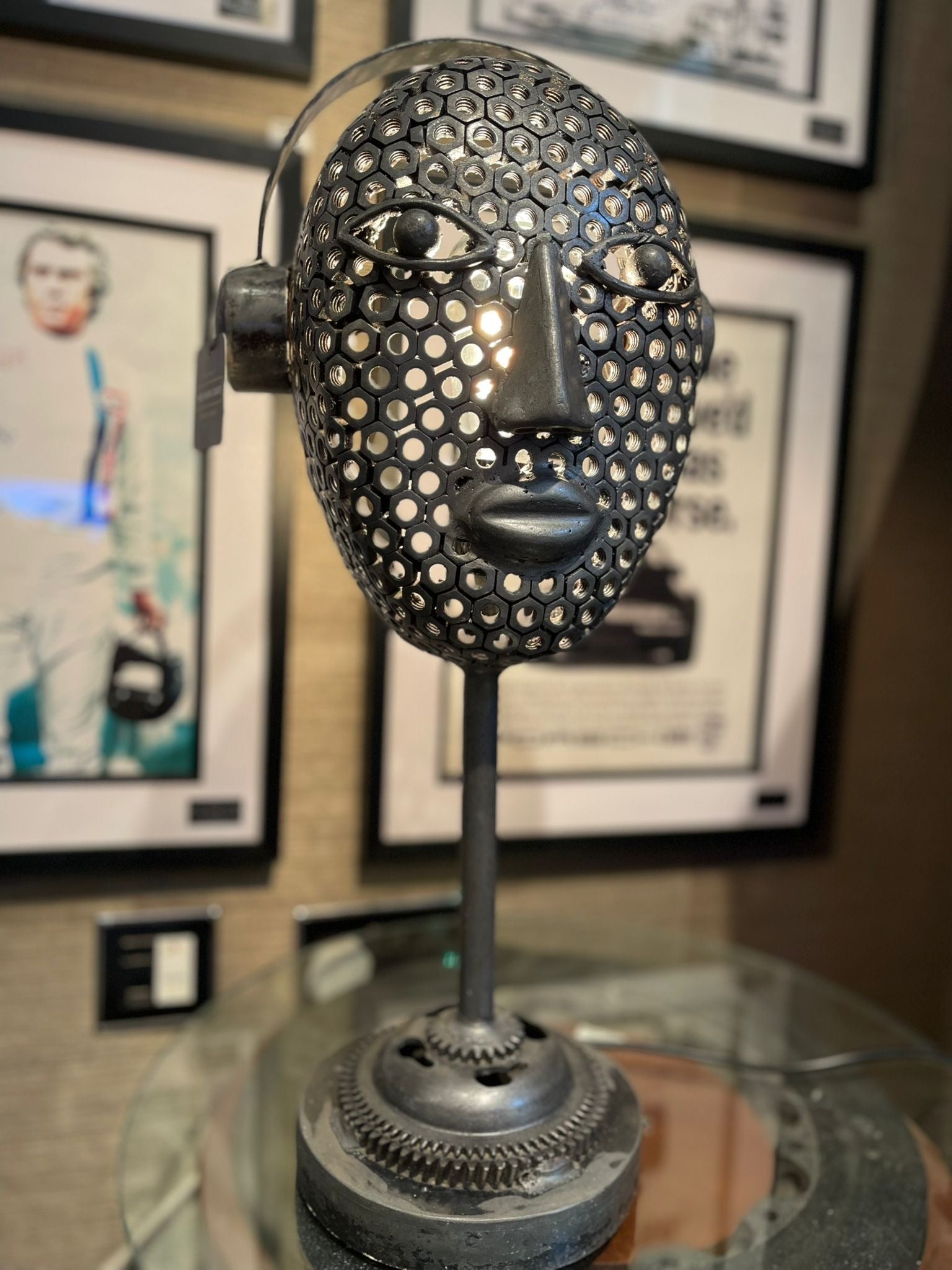 ‘This Lamp is NUTS!’ - An Amazing Hand Crafted Head Lamp - The Man Cave Broadway