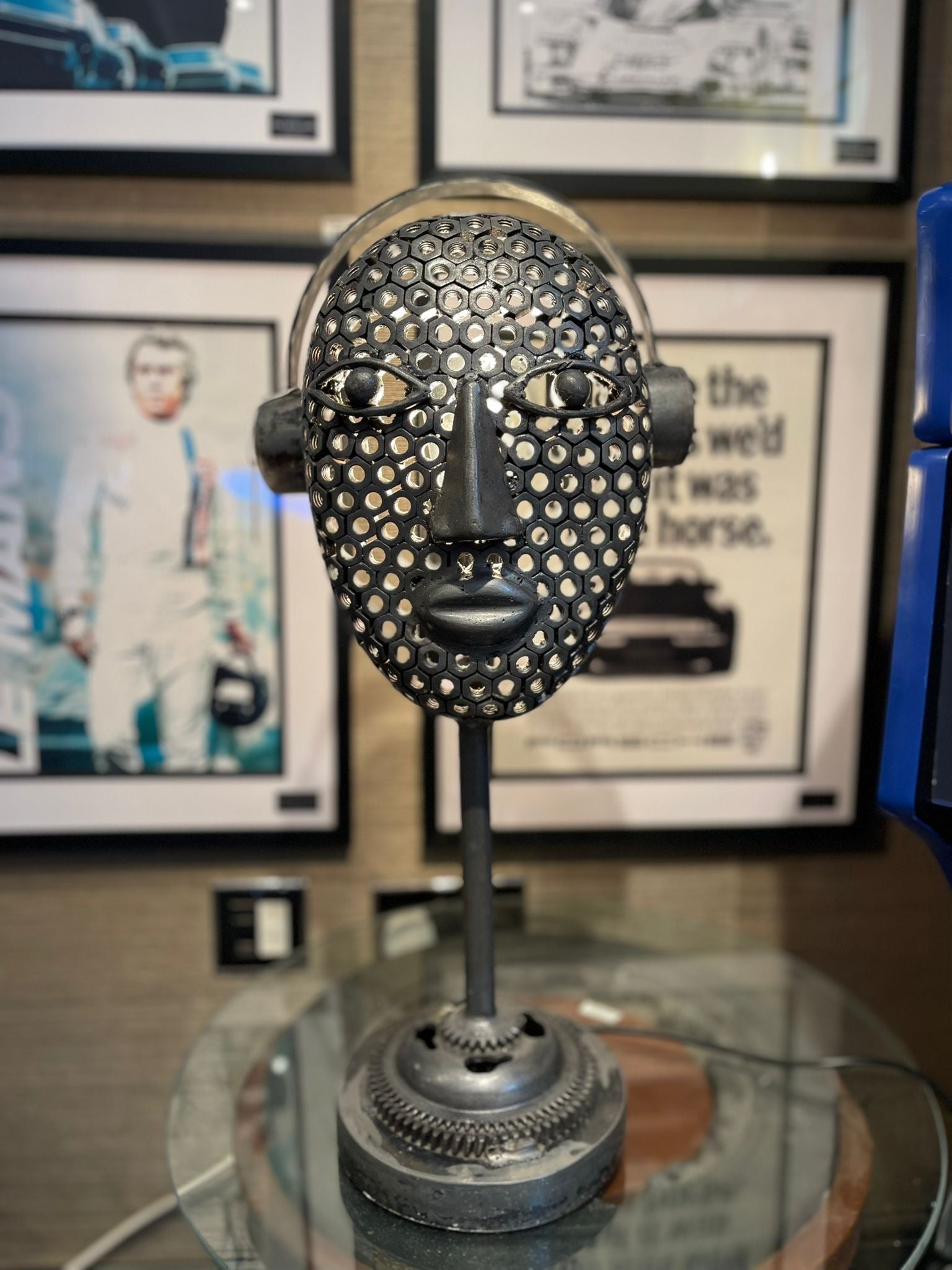 ‘This Lamp is NUTS!’ - An Amazing Hand Crafted Head Lamp - The Man Cave Broadway