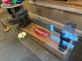 Unique Table Created Using Genuine Bugatti Type 35 Engine Blocks - The Man Cave Broadway
