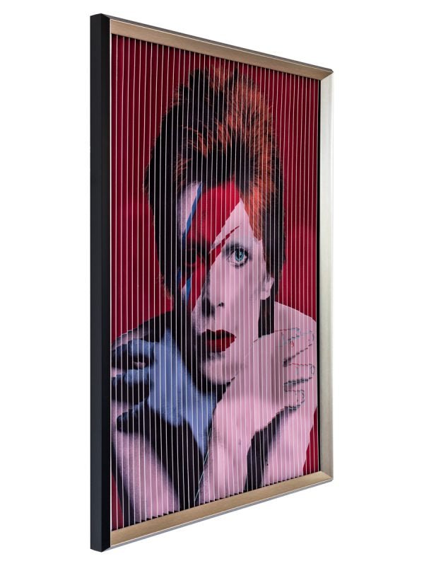 Ziggy Stardust - David Bowie Large Kinetic Wall Art - The Man Cave Broadway