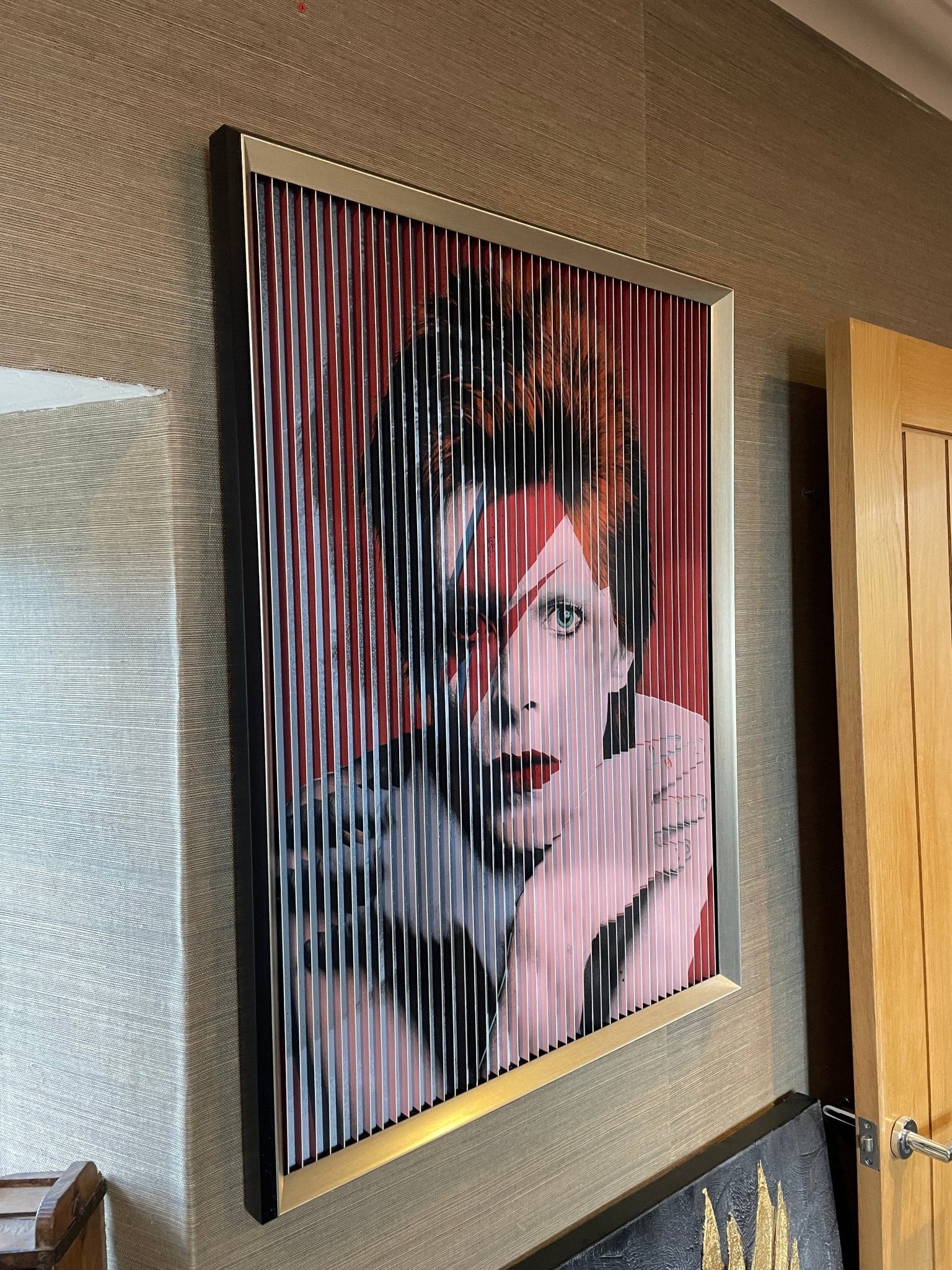 Ziggy Stardust - David Bowie Large Kinetic Wall Art - The Man Cave Broadway