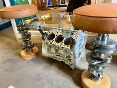 Nissan GTR Engine Furniture / ENGINE TABLE / CAMSHAFT TABLE / PISTON CLOCKS ETC