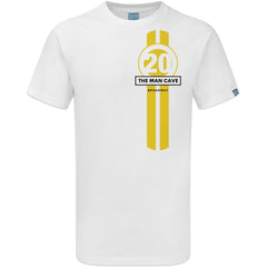 TMC / THE MAN CAVE BROADWAY T SHIRT 20 / YELLOW / Stripes