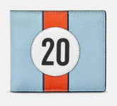 Retro Racing Leather Wallet