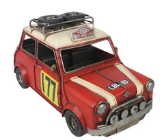 LARGE TIN MINI COOPER