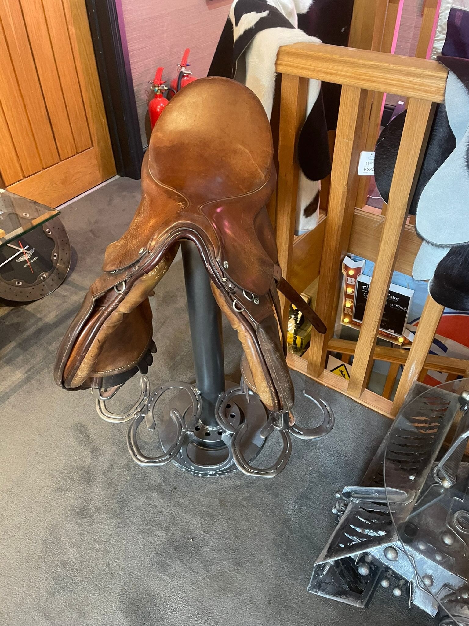 Saddle Bar Stool – The Man Cave Broadway