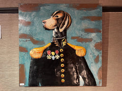 Colonel Dog Metal Art