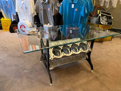 Genuine Cosworth V8 Indycar Engine Block Table