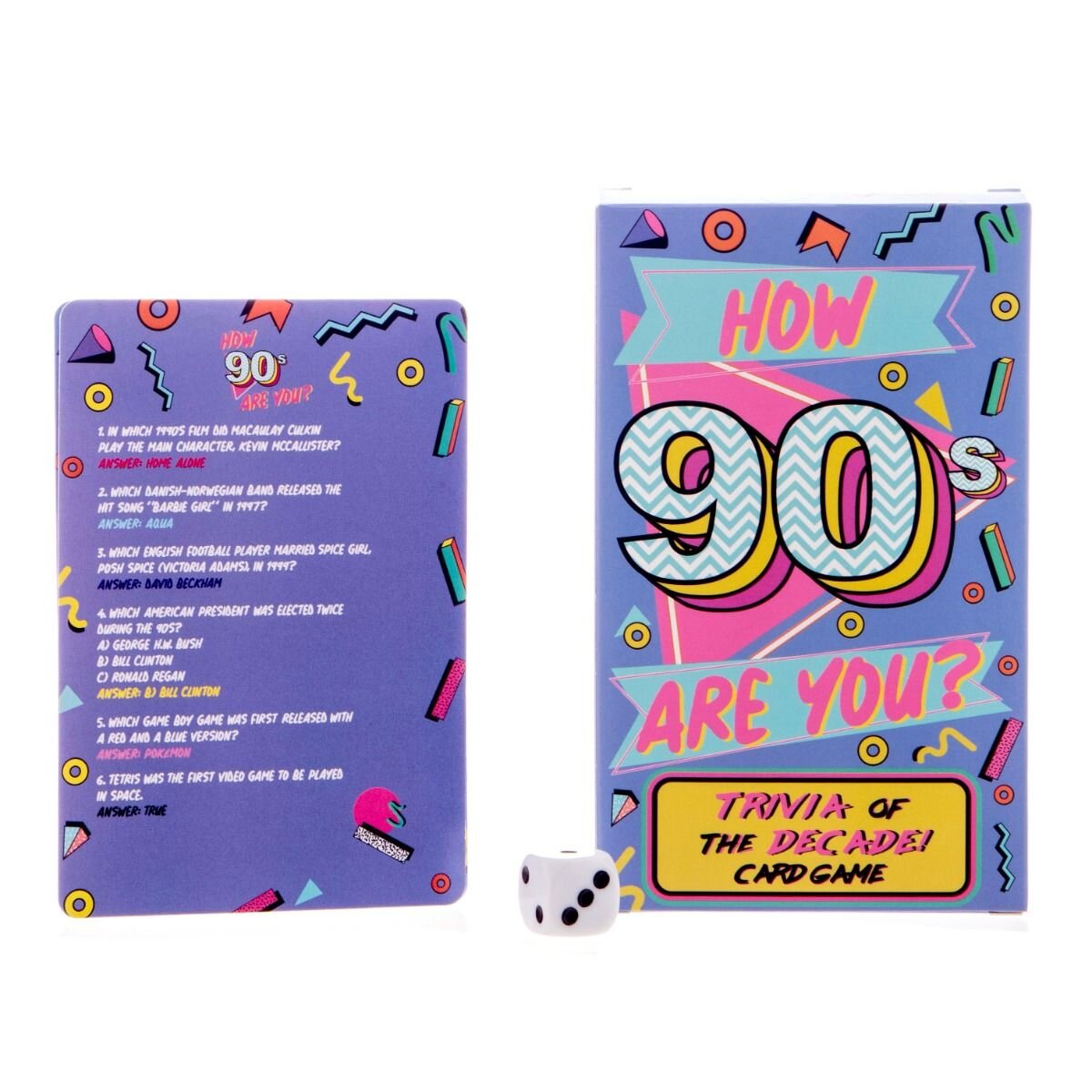 90’s TRIVIA CARD GAME GIFT